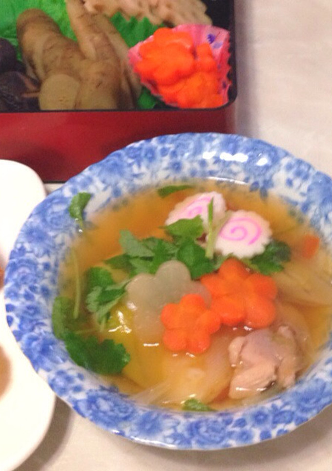 母の味♡定番 お雑煮♡関東風-レシピのメイン写真