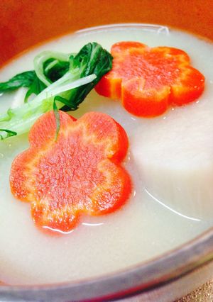 白味噌のお雑煮〜京都風〜-レシピのメイン写真