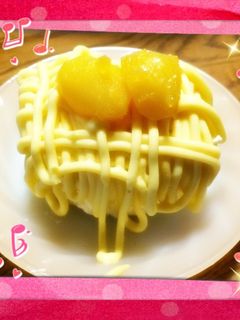 栗きんとんde☆簡単!手抜きモンブラン-レシピのメイン写真