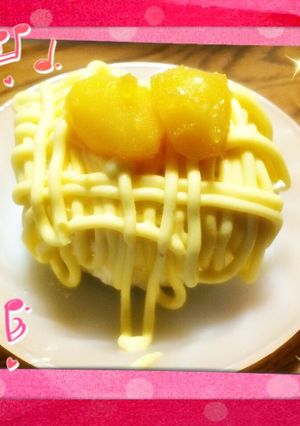 栗きんとんde☆簡単！手抜きモンブラン-レシピのメイン写真