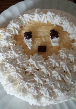 2015年あけおめ★羊ケーキ-レシピのメイン写真