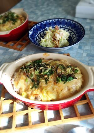焦がしネギの濃厚♡味噌クリームドリア-レシピのメイン写真