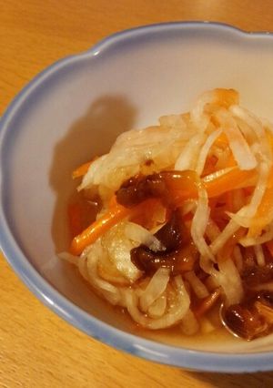 干柿入りなます-レシピのメイン写真