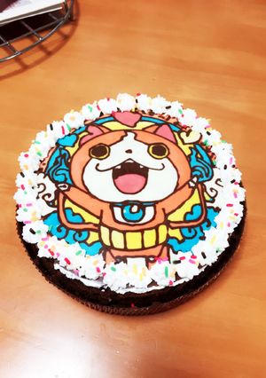 妖怪ウォッチ ケーキ-レシピのメイン写真