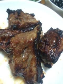 グリルで簡単スペアリブ 焼肉のたれで-レシピのメイン写真