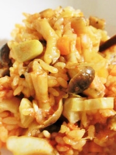 あまりもの野菜で韓国風炊き込みご飯-レシピのメイン写真