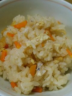 しらすの炊き込みご飯-レシピのメイン写真