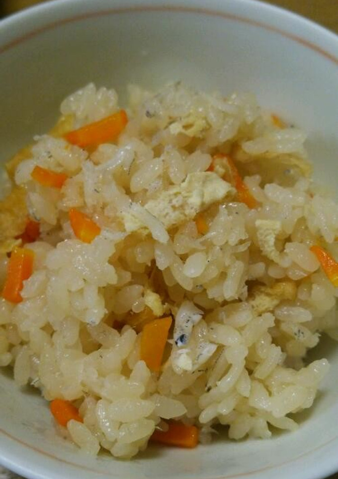 しらすの炊き込みご飯-レシピのメイン写真