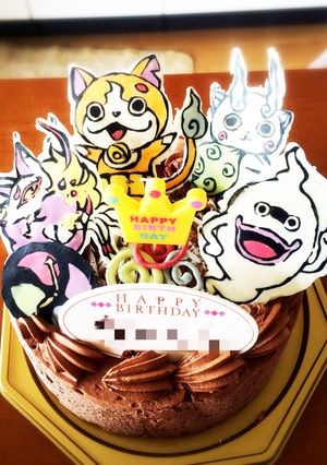 妖怪ウォッチ キャラチョコプレート-レシピのメイン写真