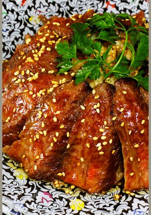 元ハンバーグ職人！肉に溺れたステーキ丼！-レシピのメイン写真