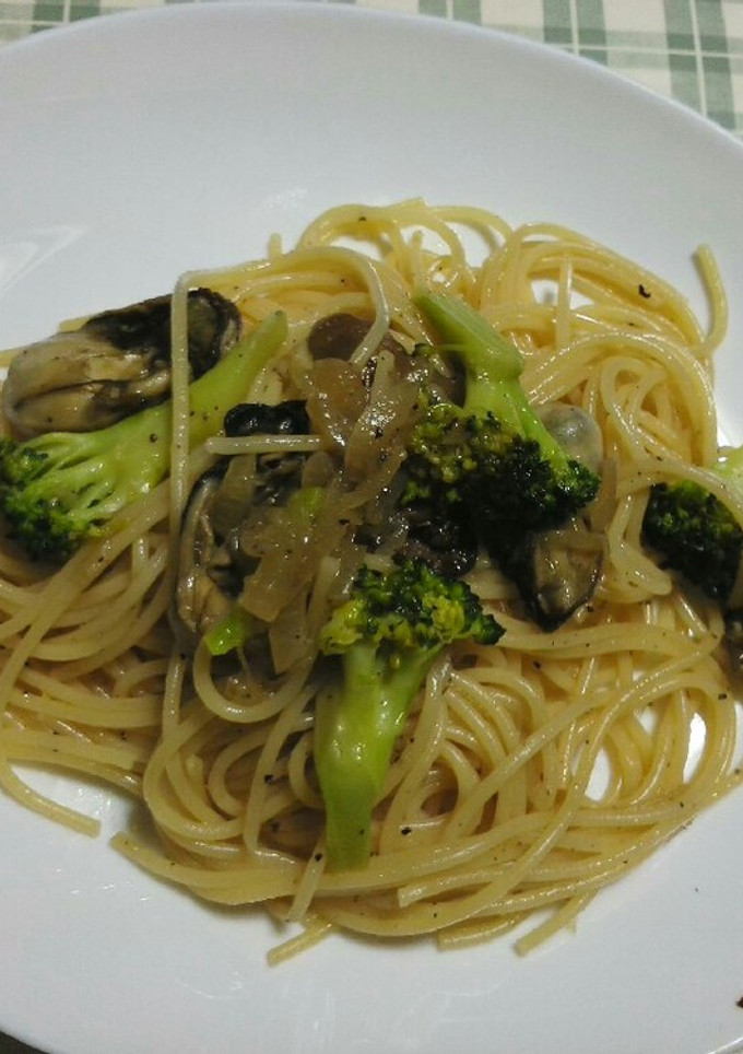 牡蠣の和風パスタ-レシピのメイン写真