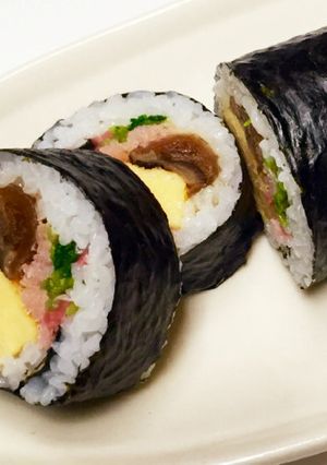 我が家の定番太巻き！恵方巻きに☆-レシピのメイン写真