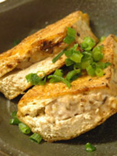 厚揚げの挟み焼き-レシピのメイン写真
