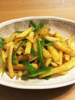 スパイシー!じゃがいものカレー炒め-レシピのメイン写真