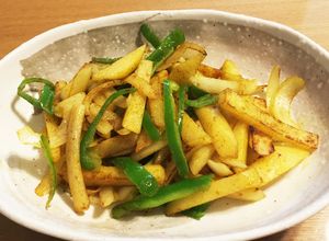 スパイシー！じゃがいものカレー炒め-レシピのメイン写真