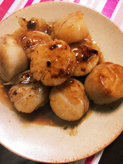 ホタテのバター焼き-レシピのメイン写真