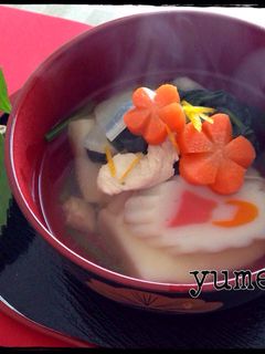 2015*お雑煮-レシピのメイン写真