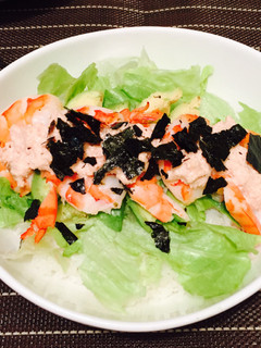 海老とアボカドの明太マヨ丼-レシピのメイン写真