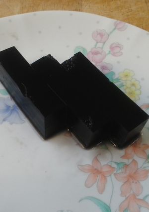 黒豆煮汁羊羹-レシピのメイン写真