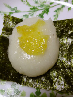 餅にゆず塩-レシピのメイン写真