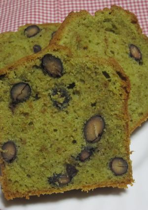 黒豆と抹茶のパウンドケーキ-レシピのメイン写真