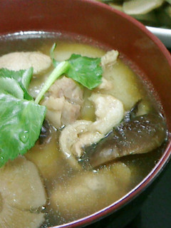 料理のリメイク 野菜煮しめから雑煮-レシピのメイン写真