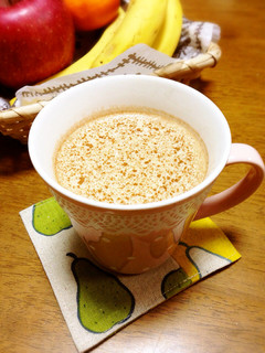 ジンジャーほうじ茶ラテ☆シナモン入り-レシピのメイン写真