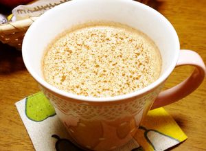 ジンジャーほうじ茶ラテ☆シナモン入り-レシピのメイン写真