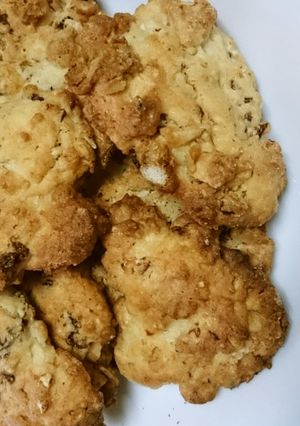 オーブントースターでフルグラクッキー-レシピのメイン写真
