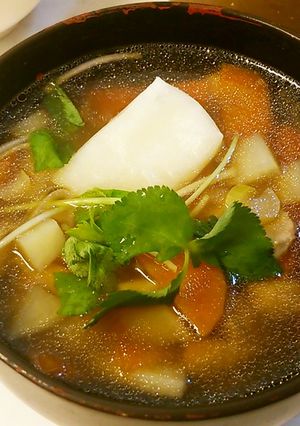 お雑煮。お正月でなくても！-レシピのメイン写真