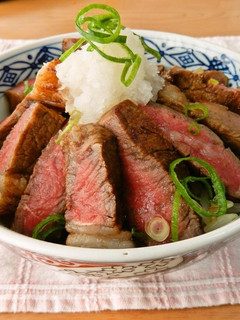 やわらか♪さっぱり牛ステーキ丼-レシピのメイン写真