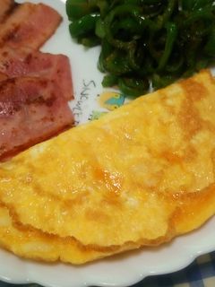 簡単チーズオムレツ-レシピのメイン写真