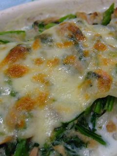 長芋ソースで!ほうれん草たっぷりグラタン-レシピのメイン写真