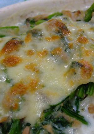 長芋ソースで！ほうれん草たっぷりグラタン-レシピのメイン写真