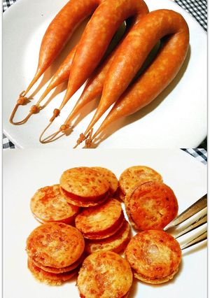 ポルトガルの★豚の背脂と小麦粉の腸詰め★-レシピのメイン写真