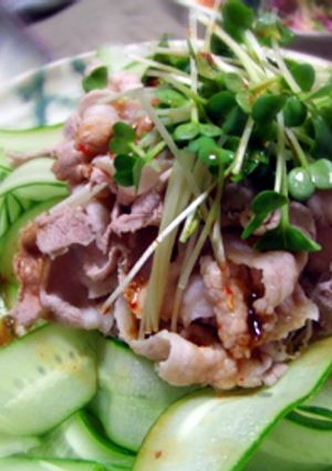 豚しゃぶの中華サラダ-レシピのメイン写真
