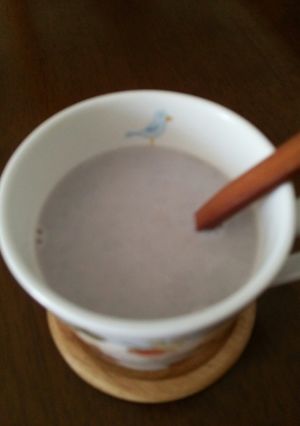 黒豆煮汁de黒豆ラテ&黒豆カフェラテ♪-レシピのメイン写真