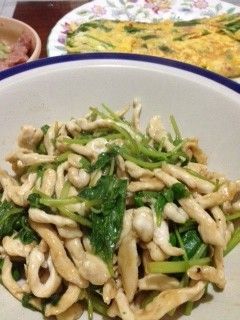 鶏三つ葉炒め-レシピのメイン写真
