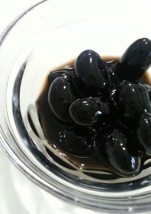 甘さ控えめ！丹波篠山の黒豆煮(覚書)-レシピのメイン写真