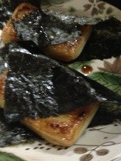 時短!フライパンを汚さない焼き餅-レシピのメイン写真