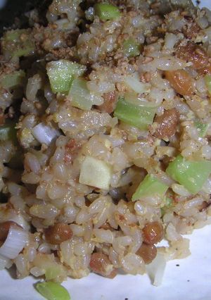 玄米納豆チャーハン-レシピのメイン写真