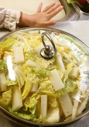 白菜とお餅のチーズ焼き-レシピのメイン写真