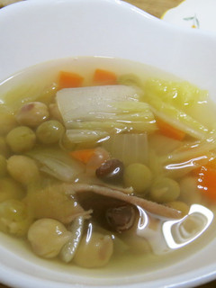 *たっぷり野菜とお豆のスープ*-レシピのメイン写真