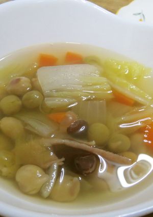 ＊たっぷり野菜とお豆のスープ＊-レシピのメイン写真