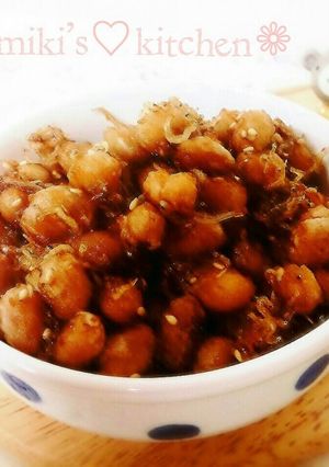 給食レシピ♡大豆とじゃこのカリカリ！-レシピのメイン写真