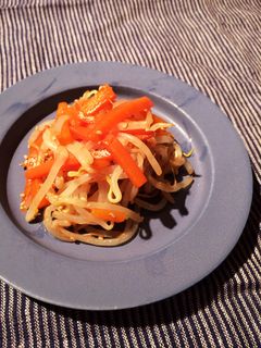 人参ともやしのナムル-レシピのメイン写真