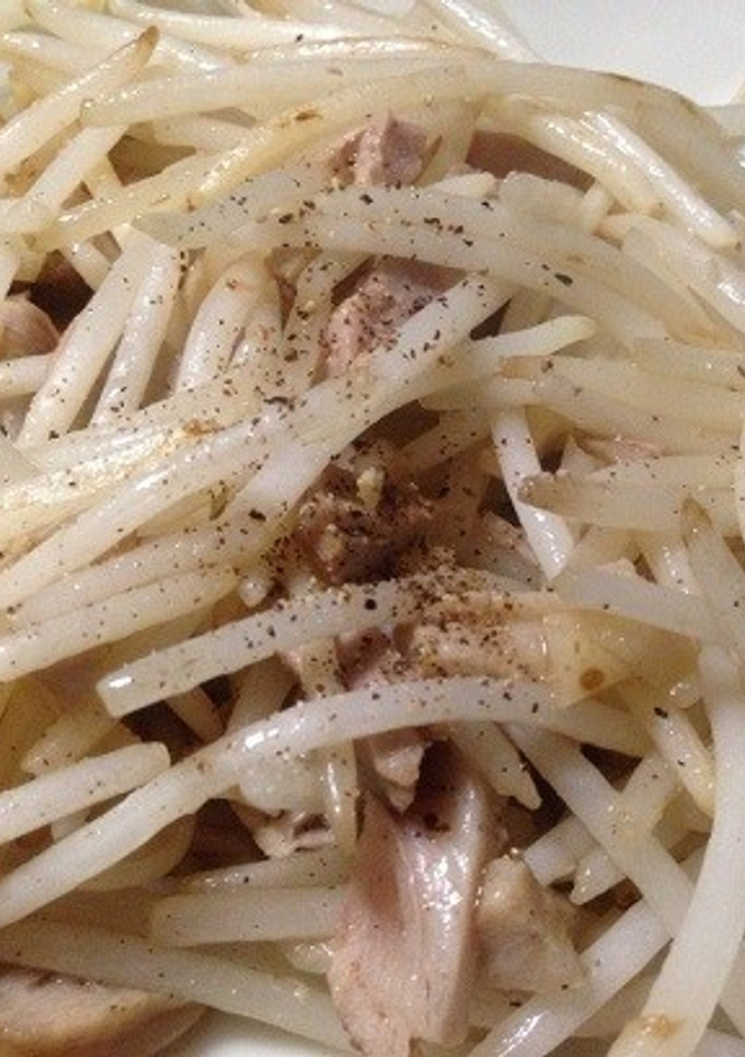 残った食材で簡単に☆叉焼もやし炒め-レシピのメイン写真