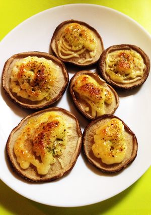 しいたけのハーブマヨ焼き-レシピのメイン写真