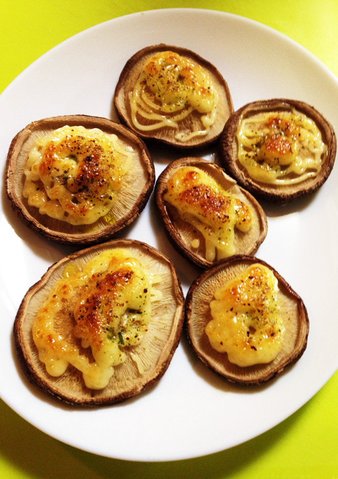 しいたけのハーブマヨ焼き-レシピのメイン写真
