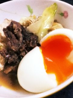 すき焼きには【簡単】半熟卵でしょ!お正月-レシピのメイン写真